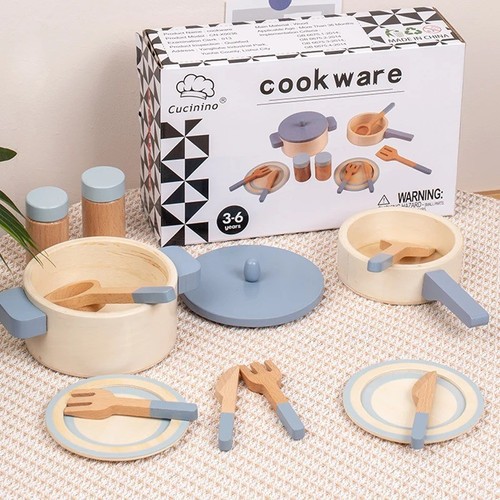 Wooden kids play kitchen - wooden, |