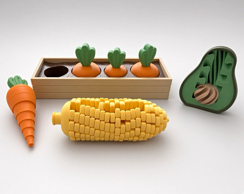 Printed kitchen play - kitchen, set