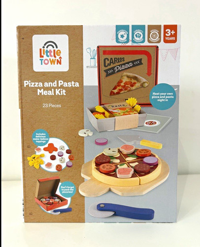 Little town wooden - little, pizza