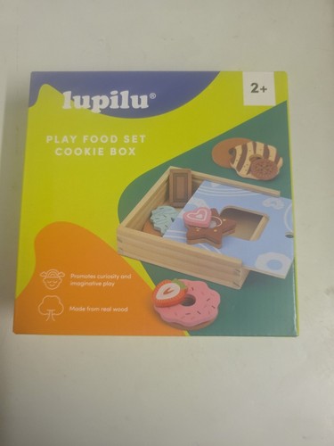 Wooden play food cookie - wooden,