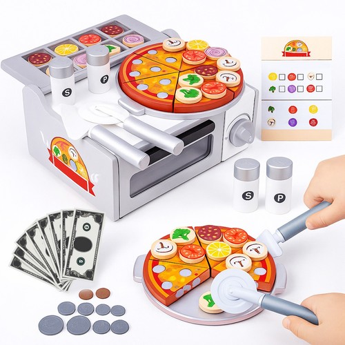 30pcs wooden pizza cutting - wooden,