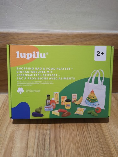Piece wooden shopping bag - 19,
