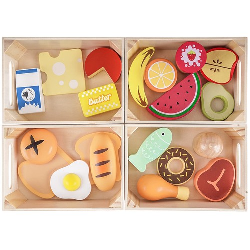 Food groups wooden play - groups,