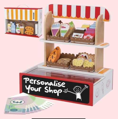 Wooden market stall - market,