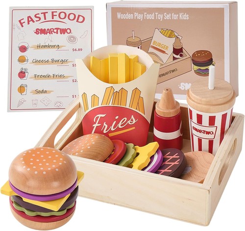 Wooden play food - wooden,