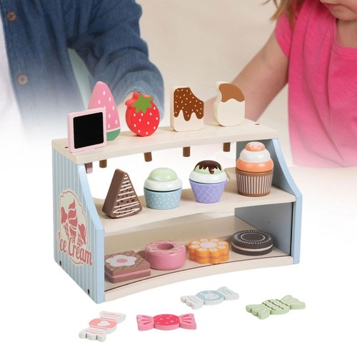 Play food set - food, wooden