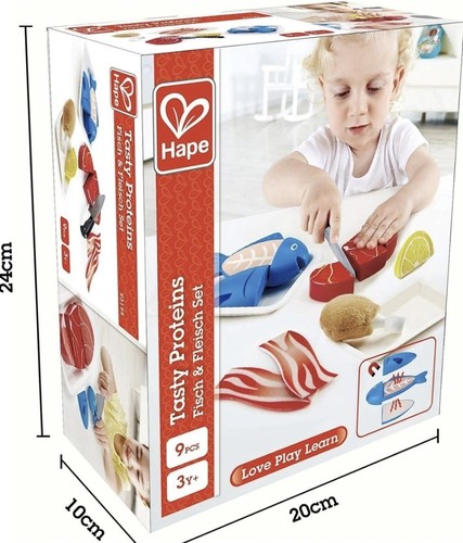 Hape tasty proteins - tasty, wooden