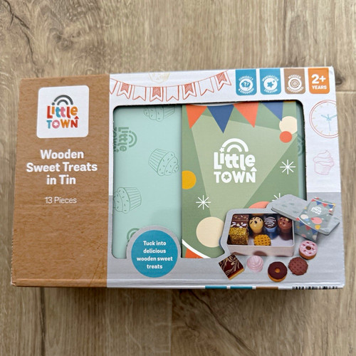 New aldi little town wooden - little,