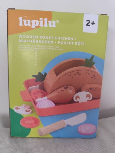 Lupilu wooden roast chicken - wooden,