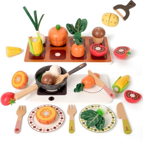 Timber lulu wooden play - lulu, food