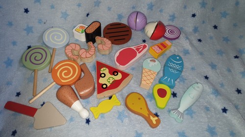 Wooden pretend play food toy - food,