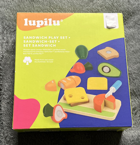 Lupilu wooden sandwich - lupilu, pretend