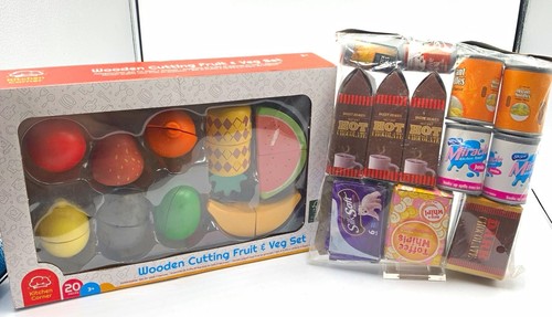 Wooden kitchen set cuttable - wooden,