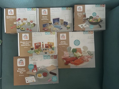 Aldi little town - wooden, toy