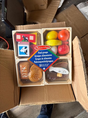 Melissa doug wooden food - &,
