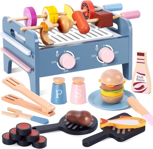 Kids toy bbq play food - kids,