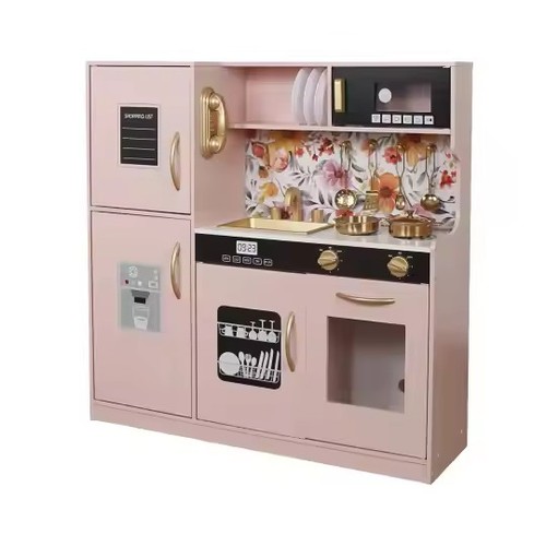 Wooden kids play kitchen - play,