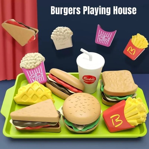 Kids pretend play food set - play,
