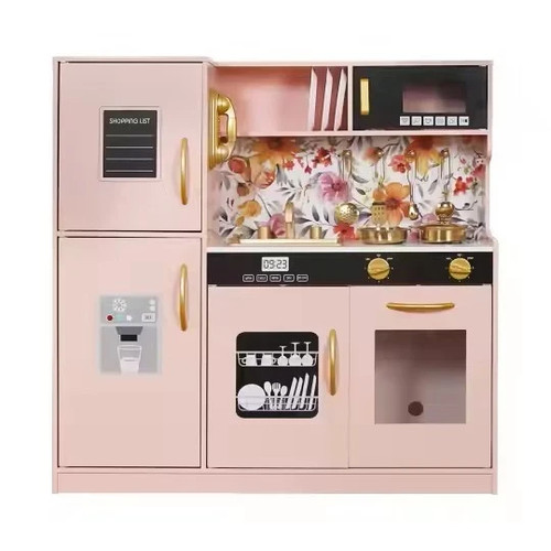 Wooden kids kitchen - wooden, cooking